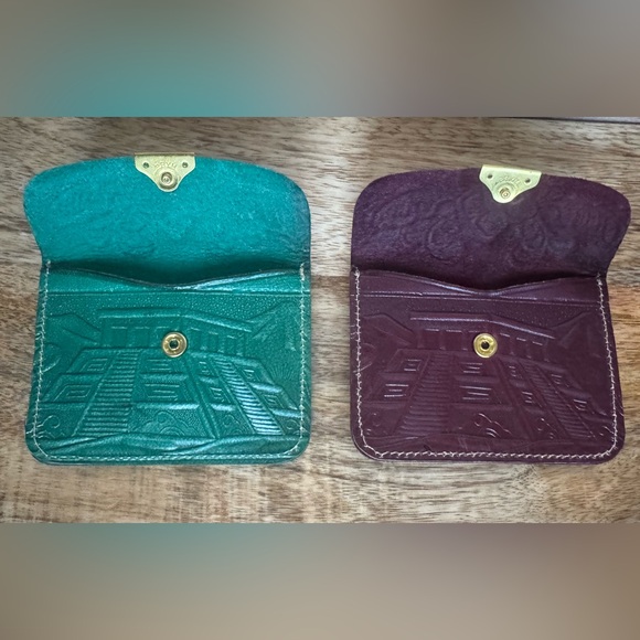 Leather Card Holder / Coin Purse - Picture 3 of 5